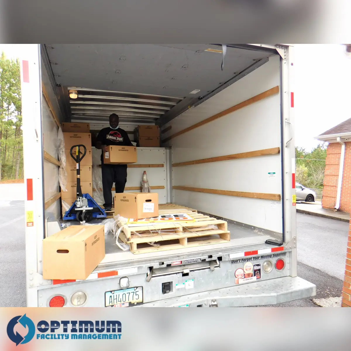 Drive-through food distribution