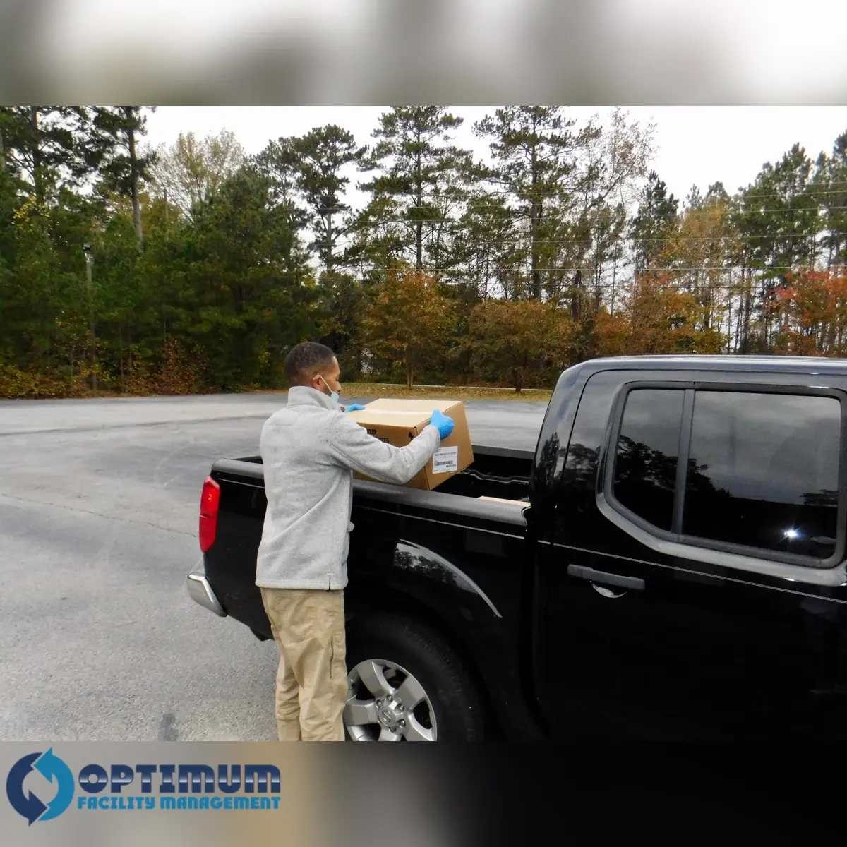 Drive-through food distribution