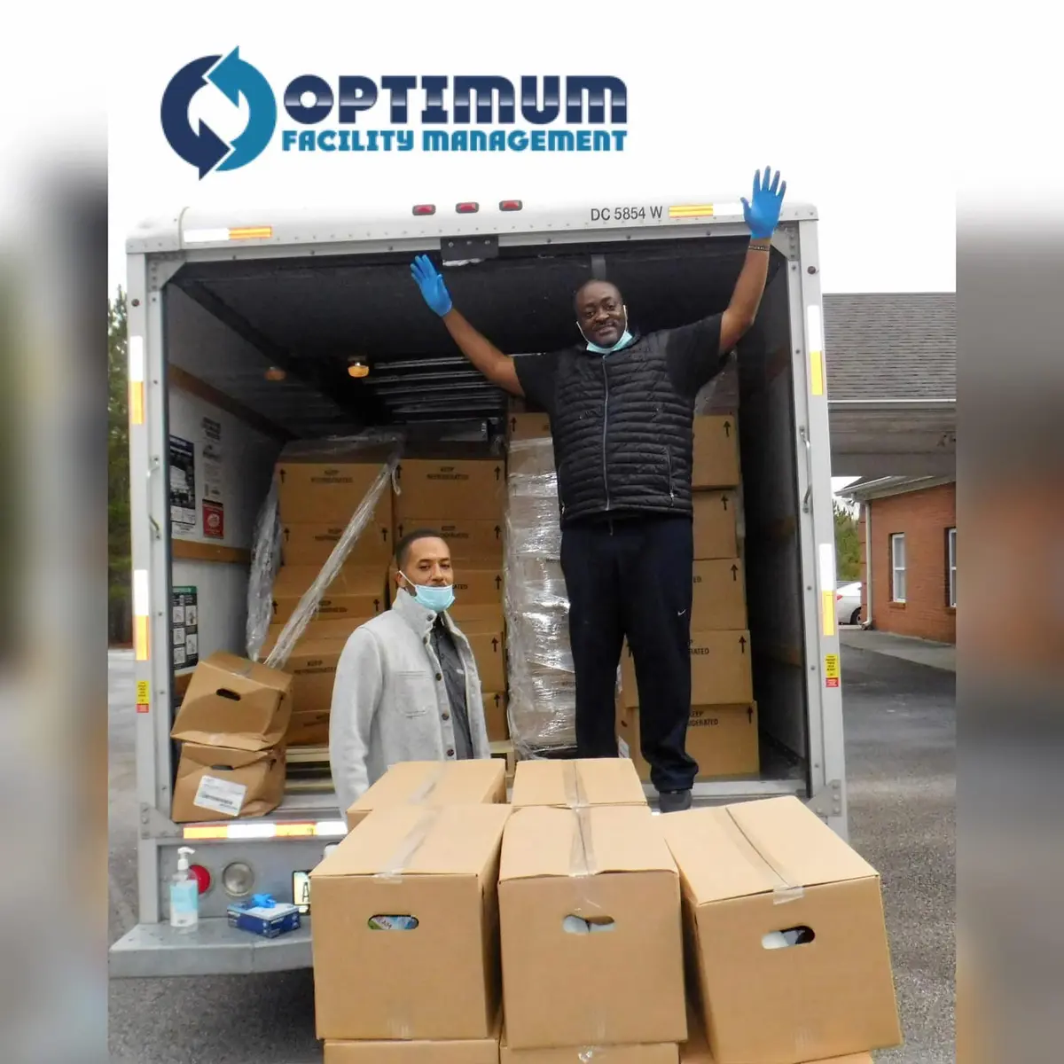 Drive-through food distribution