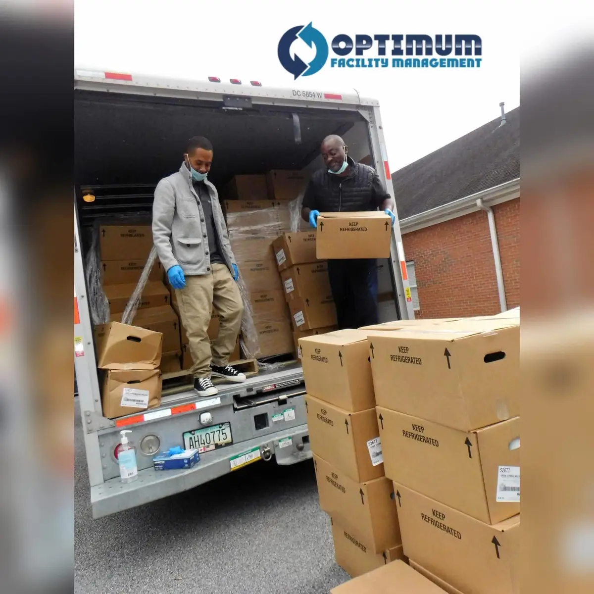 Drive-through food distribution