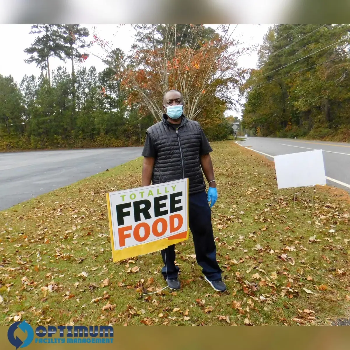 Drive-through food distribution