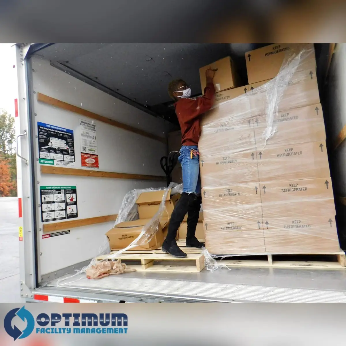 Drive-through food distribution