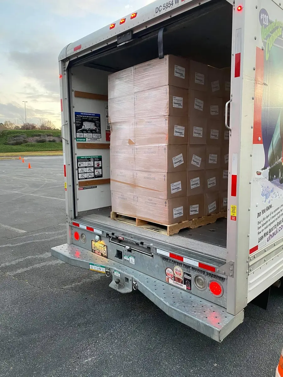 Drive-through food distribution